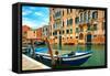 Grand Canal in Venice, Italy-Vakhrushev Pavel-Framed Stretched Canvas