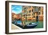 Grand Canal in Venice, Italy-Vakhrushev Pavel-Framed Photographic Print