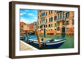 Grand Canal in Venice, Italy-Vakhrushev Pavel-Framed Photographic Print