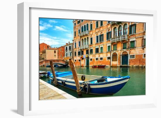 Grand Canal in Venice, Italy-Vakhrushev Pavel-Framed Photographic Print