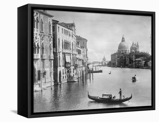 Grand Canal in Venice-null-Framed Stretched Canvas