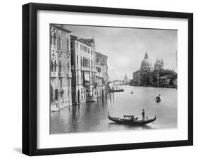 Grand Canal in Venice-null-Framed Premium Photographic Print