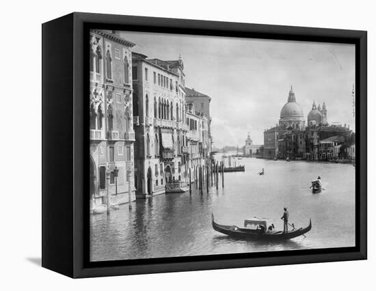 Grand Canal in Venice-null-Framed Stretched Canvas