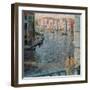 Grand Canal in Venice-Umberto Boccioni-Framed Art Print