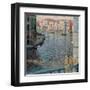 Grand Canal in Venice-Umberto Boccioni-Framed Art Print