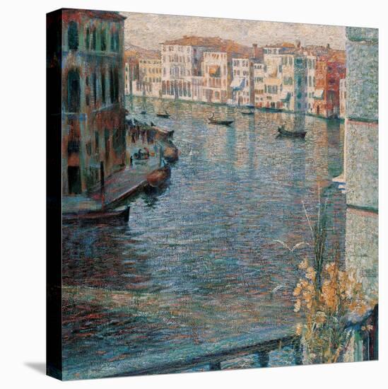 Grand Canal in Venice-Umberto Boccioni-Stretched Canvas