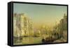 Grand Canal in Venice-Friedrich Nerly-Framed Stretched Canvas