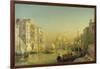 Grand Canal in Venice-Friedrich Nerly-Framed Giclee Print