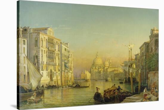 Grand Canal in Venice-Friedrich Nerly-Stretched Canvas