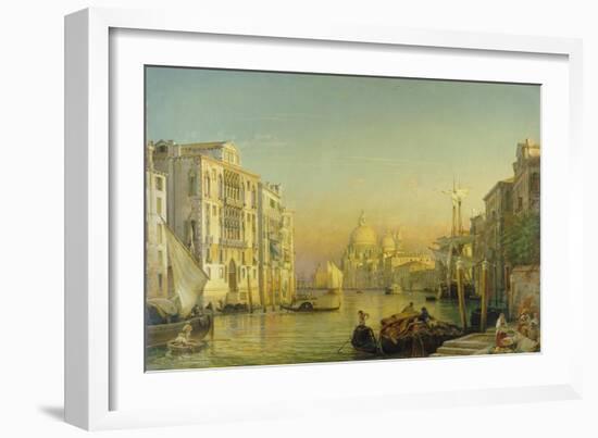 Grand Canal in Venice-Friedrich Nerly-Framed Giclee Print