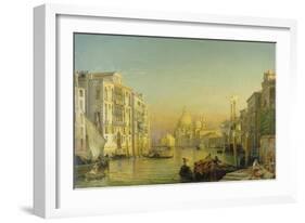 Grand Canal in Venice-Friedrich Nerly-Framed Giclee Print