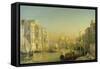 Grand Canal in Venice-Friedrich Nerly-Framed Stretched Canvas