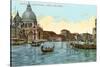 Grand Canal, Salute Church, Venice, Italy-null-Stretched Canvas