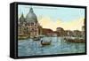 Grand Canal, Salute Church, Venice, Italy-null-Framed Stretched Canvas