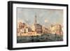 Grand Canal: San Geremia and the Entrance to the Canneregio-Guardi-Framed Giclee Print