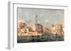 Grand Canal: San Geremia and the Entrance to the Canneregio-Guardi-Framed Giclee Print