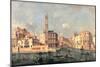 Grand Canal: San Geremia and the Entrance to the Canneregio-Guardi-Mounted Giclee Print