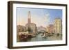 Grand Canal: San Geremia and the Entrance to the Canneregio-Edward William Cooke-Framed Giclee Print