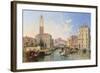 Grand Canal: San Geremia and the Entrance to the Canneregio-Edward William Cooke-Framed Giclee Print