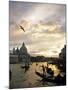 Grand Canal, Santa Maria della Salute Church, Gondolas, Venice, Italy-David Barnes-Mounted Photographic Print