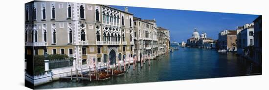 Grand Canal, Santa Maria Della Salute, Venice, IT-Terry Why-Stretched Canvas