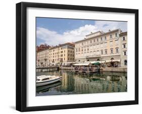 Grand Canal, Trieste, Friuli Venezia Giulia, Italy, Europe-Jean Brooks-Framed Photographic Print