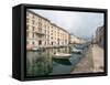 Grand Canal, Trieste, Friuli Venezia Giulia, Italy, Europe-Jean Brooks-Framed Stretched Canvas