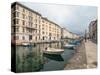 Grand Canal, Trieste, Friuli Venezia Giulia, Italy, Europe-Jean Brooks-Stretched Canvas