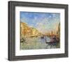 Grand Canal, Venice, 1881-Pierre-Auguste Renoir-Framed Art Print