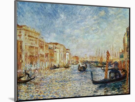 Grand Canal, Venice, 1881-Pierre-Auguste Renoir-Mounted Giclee Print