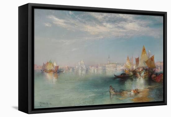 Grand Canal, Venice. 1901-Thomas Moran-Framed Stretched Canvas