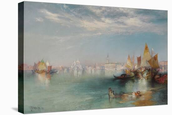 Grand Canal, Venice. 1901-Thomas Moran-Stretched Canvas