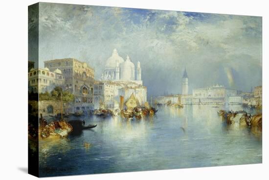 Grand Canal, Venice, 1903-Thomas Moran-Stretched Canvas