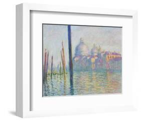 Grand Canal, Venice, 1908-Claude Monet-Framed Art Print