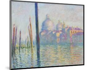 Grand Canal, Venice, 1908-Claude Monet-Mounted Art Print