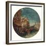 'Grand Canal, Venice', c1850-James Holland-Framed Giclee Print