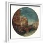 'Grand Canal, Venice', c1850-James Holland-Framed Giclee Print