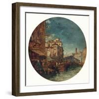 'Grand Canal, Venice', c1850-James Holland-Framed Giclee Print