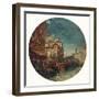 'Grand Canal, Venice', c1850-James Holland-Framed Giclee Print