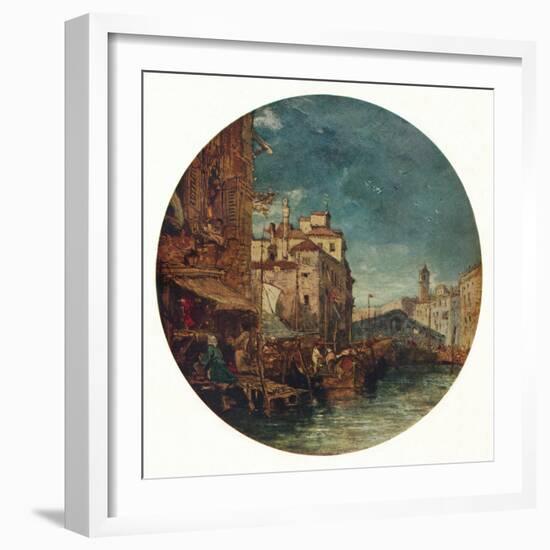 'Grand Canal, Venice', c1850-James Holland-Framed Giclee Print