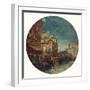 'Grand Canal, Venice', c1850-James Holland-Framed Giclee Print