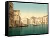 Grand Canal, Venice, Italy, C.1890-C.1900-null-Framed Stretched Canvas