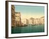 Grand Canal, Venice, Italy, C.1890-C.1900-null-Framed Giclee Print