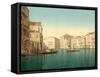 Grand Canal, Venice, Italy, C.1890-C.1900-null-Framed Stretched Canvas