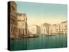 Grand Canal, Venice, Italy, C.1890-C.1900-null-Stretched Canvas