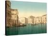 Grand Canal, Venice, Italy, C.1890-C.1900-null-Stretched Canvas