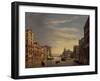 Grand Canal, Venice, Italy-Luigi Querena-Framed Giclee Print