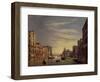 Grand Canal, Venice, Italy-Luigi Querena-Framed Giclee Print