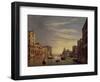 Grand Canal, Venice, Italy-Luigi Querena-Framed Giclee Print