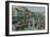 Grand Canal, Venice. Postcard Sent in 1913-Italian Photographer-Framed Giclee Print